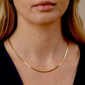 GORJANA Venice Mini Necklace in Gold